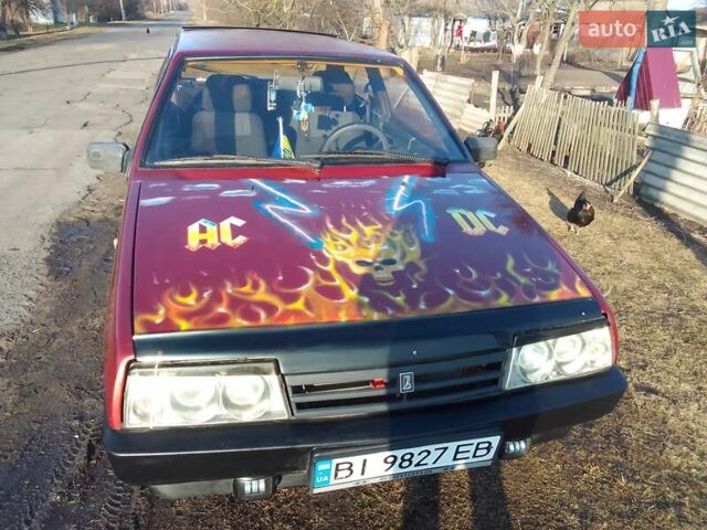 Красный ВАЗ 2108, объемом двигателя 1.5 л и пробегом 92 тыс. км за 1150 $, фото 7 на Automoto.ua