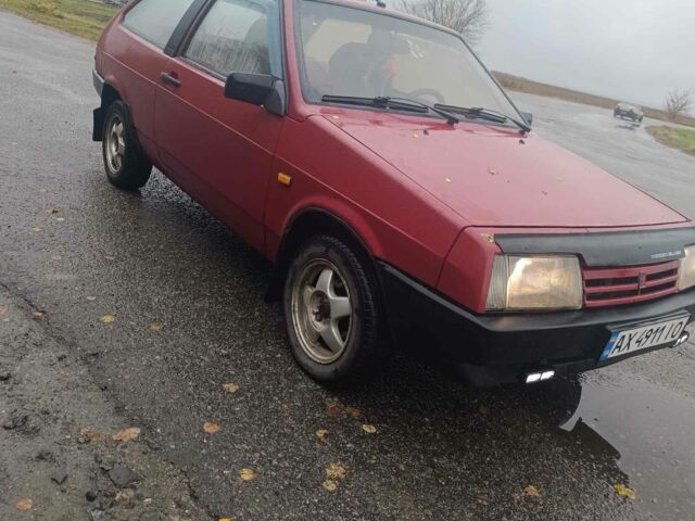 Красный ВАЗ 2108, объемом двигателя 1.3 л и пробегом 250 тыс. км за 900 $, фото 1 на Automoto.ua