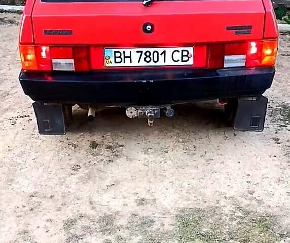 Красный ВАЗ 2108, объемом двигателя 1.3 л и пробегом 100 тыс. км за 1300 $, фото 1 на Automoto.ua