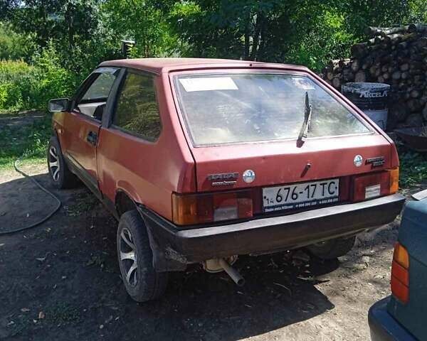 ВАЗ 2108 1990 в Томашполе на Automoto.ua Красный ВАЗ 2108, объемом двигателя 1.29 л и пробегом 333 тыс. км за 758 $, фото 6 на Automoto.ua