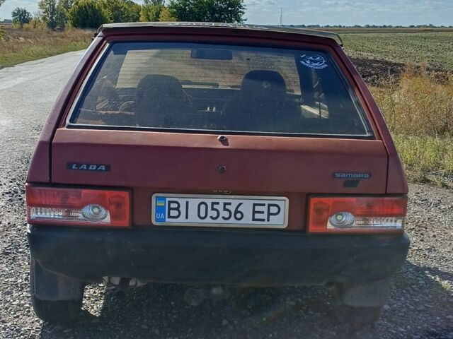 Червоний ВАЗ 2108, об'ємом двигуна 1.3 л та пробігом 300 тис. км за 1200 $, фото 1 на Automoto.ua