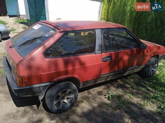 ВАЗ 2108 1990 в Томашполе на Automoto.ua Красный ВАЗ 2108, объемом двигателя 1.29 л и пробегом 333 тыс. км за 758 $, фото 7 на Automoto.ua