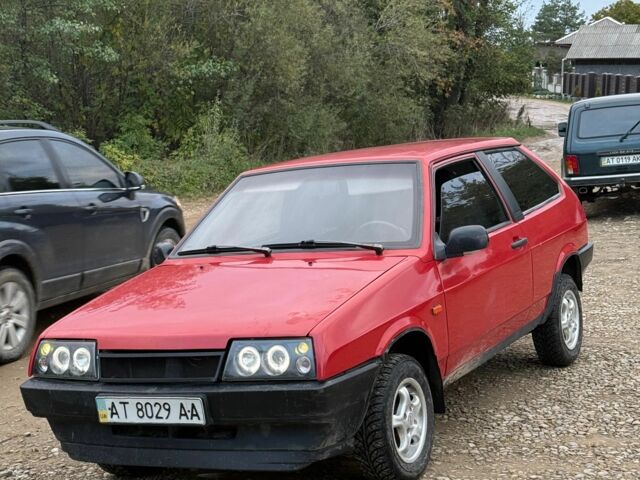 Красный ВАЗ 2108, объемом двигателя 1.3 л и пробегом 93 тыс. км за 1100 $, фото 1 на Automoto.ua