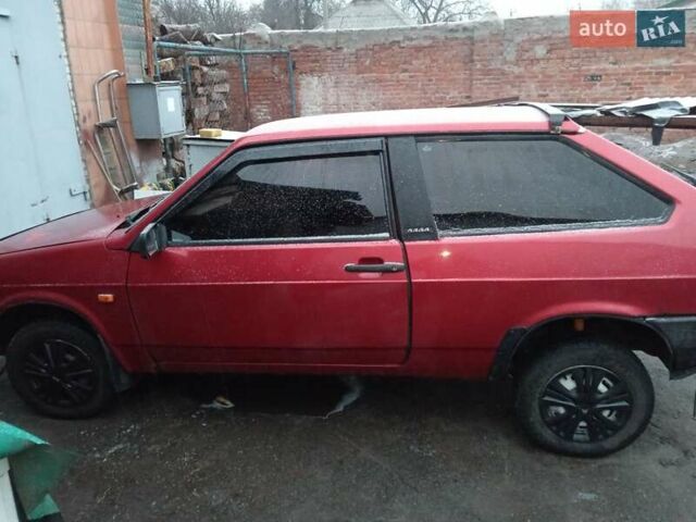 Красный ВАЗ 2108, объемом двигателя 1.5 л и пробегом 30 тыс. км за 1400 $, фото 4 на Automoto.ua