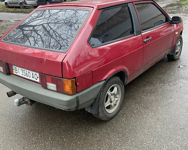 Красный ВАЗ 2108, объемом двигателя 1.5 л и пробегом 99 тыс. км за 700 $, фото 3 на Automoto.ua
