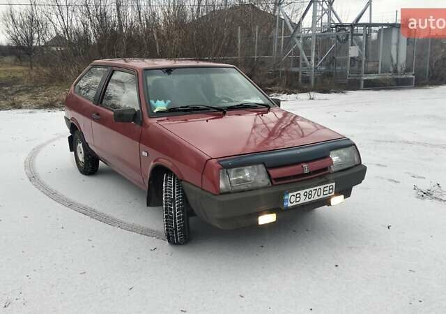 Червоний ВАЗ 2108, об'ємом двигуна 1.5 л та пробігом 215 тис. км за 1300 $, фото 3 на Automoto.ua
