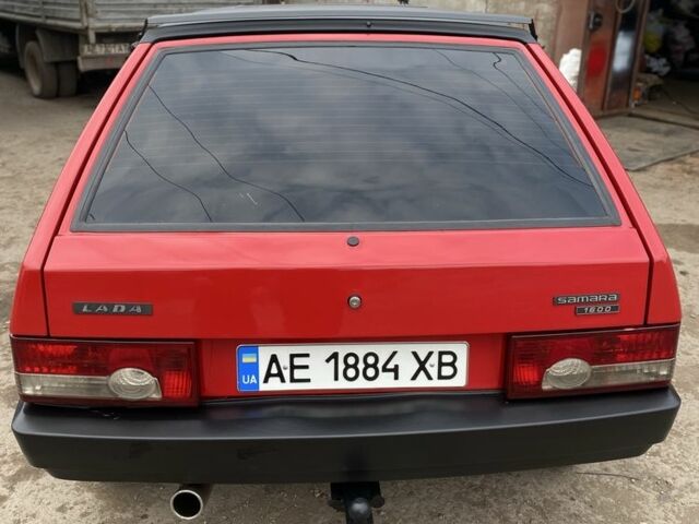 Красный ВАЗ 2108, объемом двигателя 1.3 л и пробегом 10 тыс. км за 1500 $, фото 3 на Automoto.ua