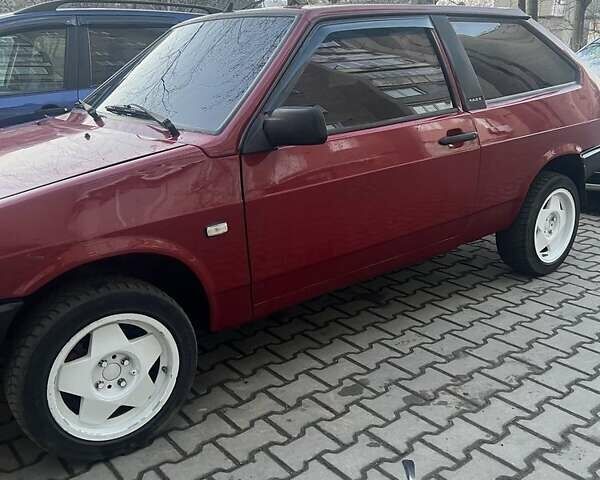 Красный ВАЗ 2108, объемом двигателя 1.1 л и пробегом 175 тыс. км за 1000 $, фото 3 на Automoto.ua