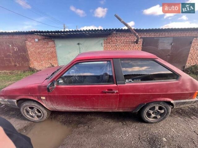Красный ВАЗ 2108, объемом двигателя 1.3 л и пробегом 290 тыс. км за 1306 $, фото 2 на Automoto.ua