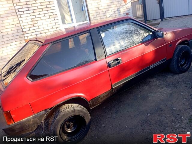 Красный ВАЗ 2108, объемом двигателя 1.3 л и пробегом 198 тыс. км за 625 $, фото 7 на Automoto.ua