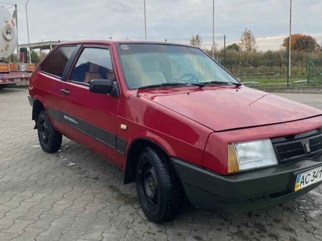 ВАЗ 2108 1991 в Луцке на Automoto.ua Красный ВАЗ 2108, объемом двигателя 1.3 л и пробегом 150 тыс. км за 650 $, фото 1 на Automoto.ua