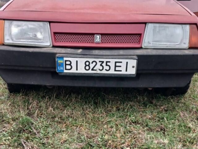 Красный ВАЗ 2108, объемом двигателя 1.3 л и пробегом 73 тыс. км за 852 $, фото 4 на Automoto.ua