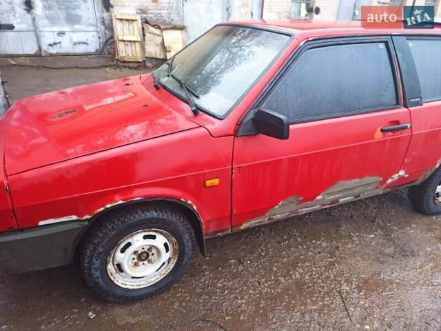 Красный ВАЗ 2108, объемом двигателя 1.3 л и пробегом 94 тыс. км за 599 $, фото 7 на Automoto.ua