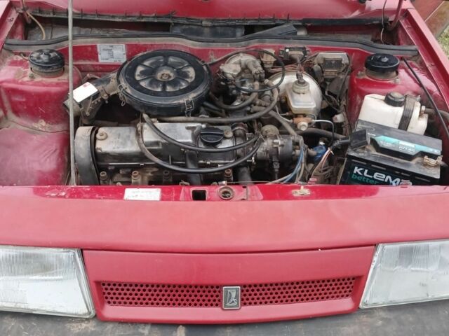 Красный ВАЗ 2108, объемом двигателя 1.3 л и пробегом 73 тыс. км за 852 $, фото 3 на Automoto.ua