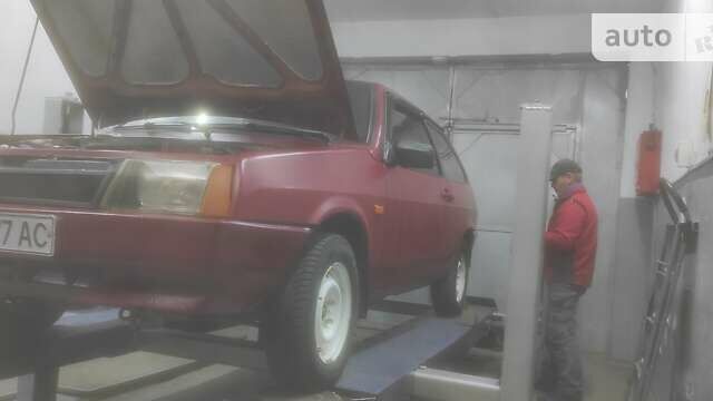 Червоний ВАЗ 2108, об'ємом двигуна 1.5 л та пробігом 380 тис. км за 870 $, фото 1 на Automoto.ua