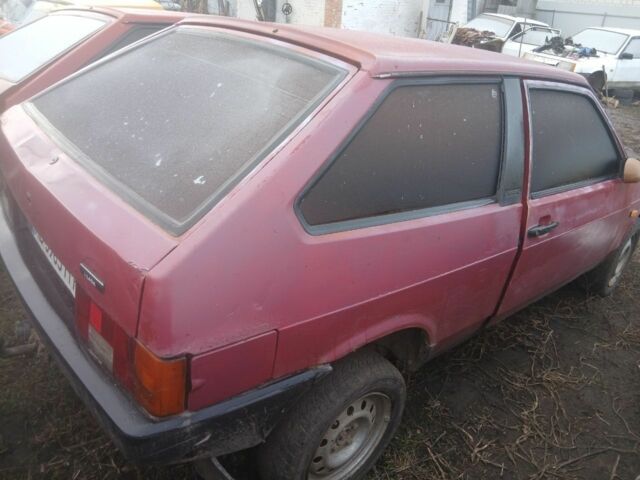 Червоний ВАЗ 2108, об'ємом двигуна 1.3 л та пробігом 1000 тис. км за 474 $, фото 3 на Automoto.ua