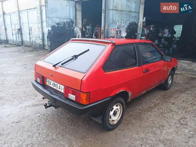 Красный ВАЗ 2108, объемом двигателя 1.3 л и пробегом 94 тыс. км за 599 $, фото 5 на Automoto.ua