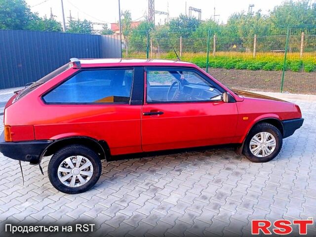 Красный ВАЗ 2108, объемом двигателя 1.3 л и пробегом 180 тыс. км за 1200 $, фото 5 на Automoto.ua