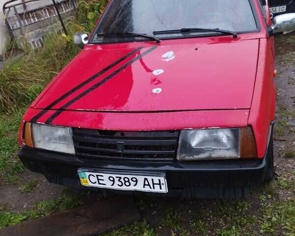 Красный ВАЗ 2108, объемом двигателя 6 л и пробегом 200 тыс. км за 800 $, фото 7 на Automoto.ua