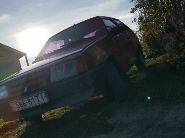 Красный ВАЗ 2108, объемом двигателя 1.3 л и пробегом 1000 тыс. км за 450 $, фото 1 на Automoto.ua