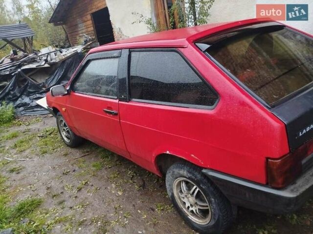 Красный ВАЗ 2108, объемом двигателя 6 л и пробегом 200 тыс. км за 800 $, фото 9 на Automoto.ua