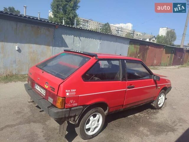 Красный ВАЗ 2108, объемом двигателя 1.45 л и пробегом 60 тыс. км за 1100 $, фото 5 на Automoto.ua