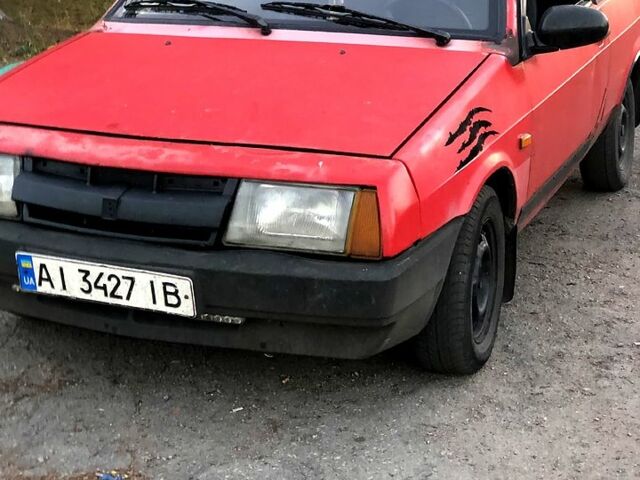 Красный ВАЗ 2108, объемом двигателя 1.3 л и пробегом 70 тыс. км за 600 $, фото 2 на Automoto.ua