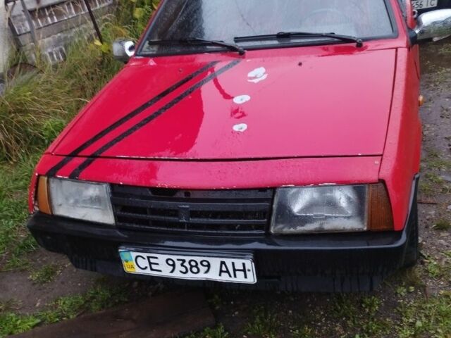Красный ВАЗ 2108, объемом двигателя 6 л и пробегом 200 тыс. км за 800 $, фото 8 на Automoto.ua