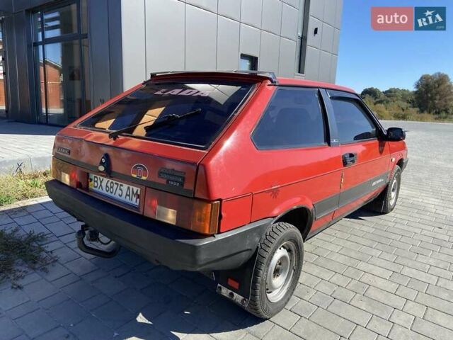 Красный ВАЗ 2108, объемом двигателя 1.5 л и пробегом 128 тыс. км за 850 $, фото 3 на Automoto.ua