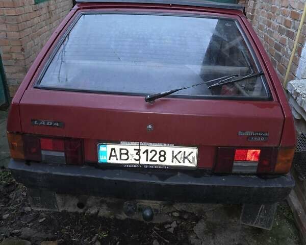Красный ВАЗ 2108, объемом двигателя 1.29 л и пробегом 1 тыс. км за 600 $, фото 7 на Automoto.ua