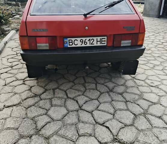 Красный ВАЗ 2108, объемом двигателя 1.5 л и пробегом 252 тыс. км за 1450 $, фото 5 на Automoto.ua