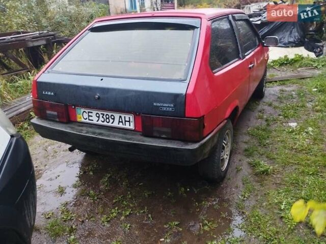 Красный ВАЗ 2108, объемом двигателя 6 л и пробегом 200 тыс. км за 800 $, фото 4 на Automoto.ua
