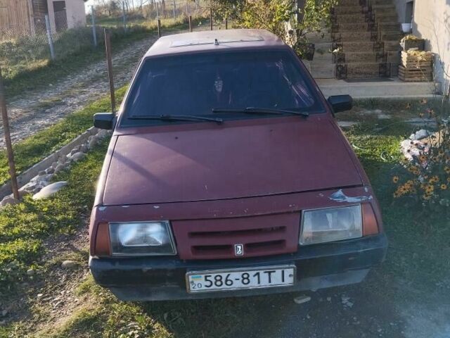 Красный ВАЗ 2108, объемом двигателя 1.3 л и пробегом 1000 тыс. км за 450 $, фото 5 на Automoto.ua
