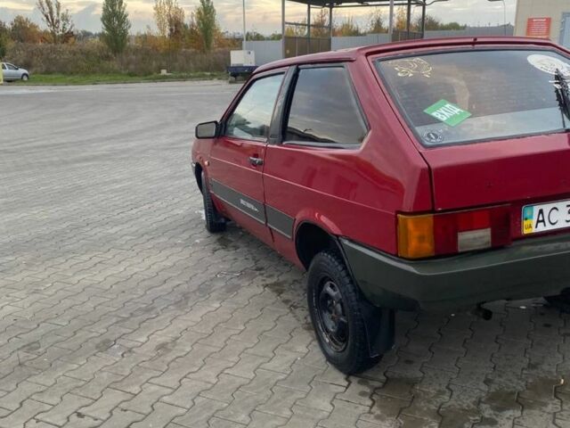 ВАЗ 2108 1991 в Луцке на Automoto.ua Красный ВАЗ 2108, объемом двигателя 1.3 л и пробегом 150 тыс. км за 650 $, фото 3 на Automoto.ua