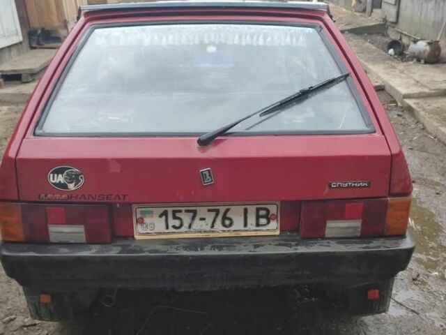 Красный ВАЗ 2108, объемом двигателя 1 л и пробегом 1 тыс. км за 500 $, фото 5 на Automoto.ua