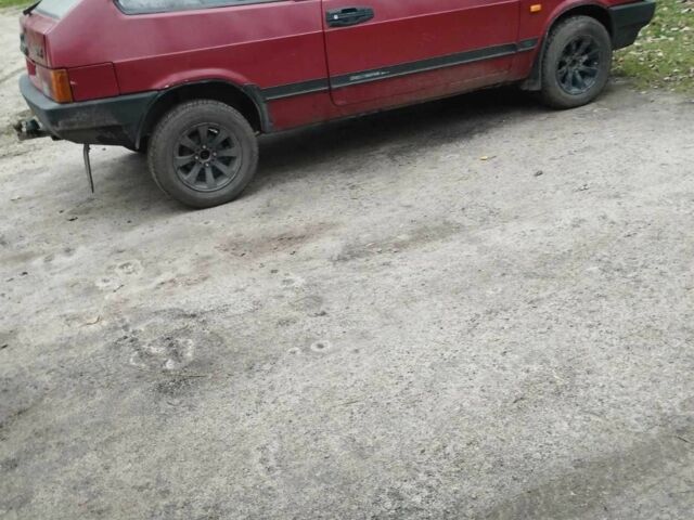 Красный ВАЗ 2108, объемом двигателя 1.3 л и пробегом 1 тыс. км за 593 $, фото 4 на Automoto.ua