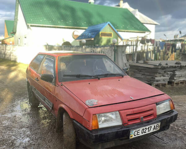 Красный ВАЗ 2108, объемом двигателя 0 л и пробегом 90 тыс. км за 650 $, фото 1 на Automoto.ua