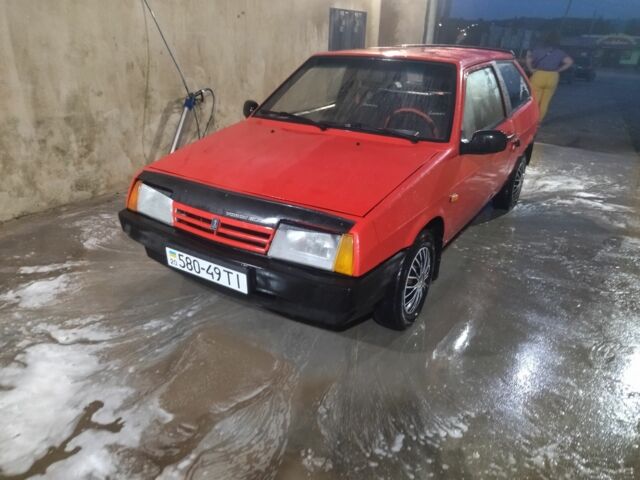Красный ВАЗ 2108, объемом двигателя 1.3 л и пробегом 84 тыс. км за 750 $, фото 4 на Automoto.ua