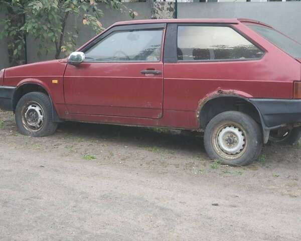 Красный ВАЗ 2108, объемом двигателя 1.1 л и пробегом 327 тыс. км за 350 $, фото 4 на Automoto.ua