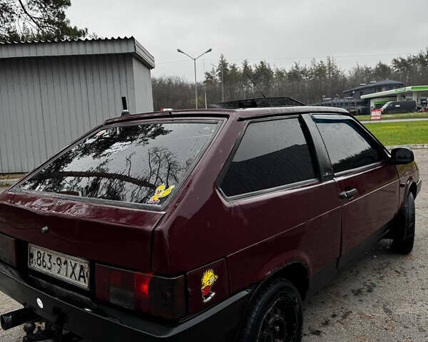 Красный ВАЗ 2108, объемом двигателя 1.5 л и пробегом 93 тыс. км за 650 $, фото 5 на Automoto.ua