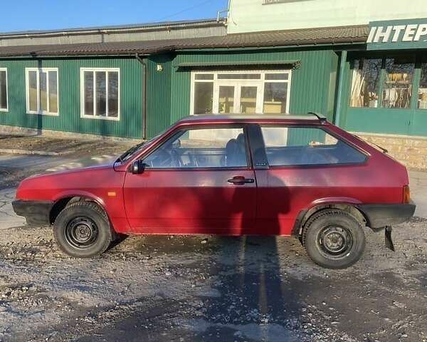 Красный ВАЗ 2108, объемом двигателя 1.3 л и пробегом 200 тыс. км за 959 $, фото 1 на Automoto.ua