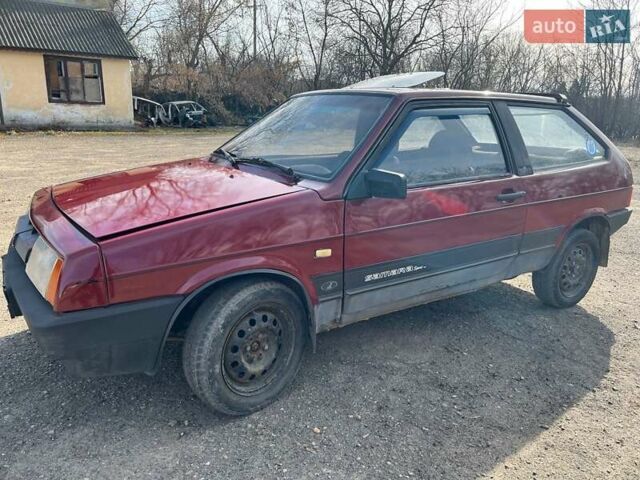 Червоний ВАЗ 2108, об'ємом двигуна 1.5 л та пробігом 114 тис. км за 550 $, фото 1 на Automoto.ua