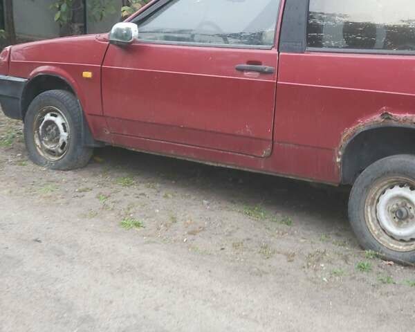 Красный ВАЗ 2108, объемом двигателя 1.1 л и пробегом 327 тыс. км за 350 $, фото 3 на Automoto.ua