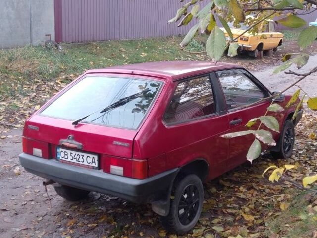 Красный ВАЗ 2108, объемом двигателя 1.5 л и пробегом 100 тыс. км за 650 $, фото 3 на Automoto.ua