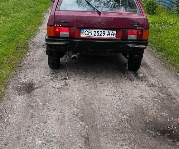 Красный ВАЗ 2108, объемом двигателя 1 л и пробегом 1 тыс. км за 604 $, фото 4 на Automoto.ua