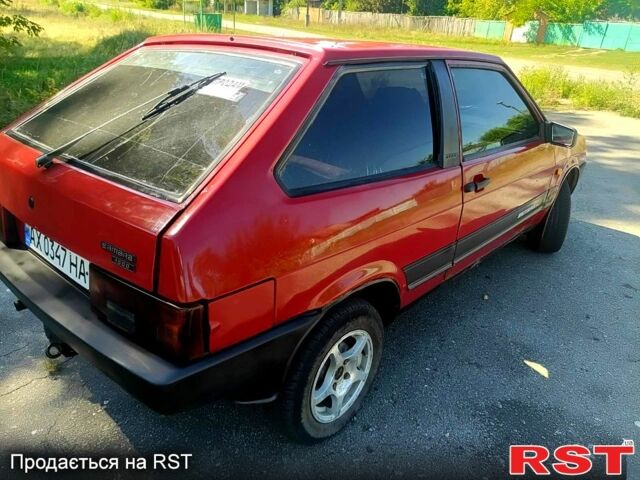 Красный ВАЗ 2108, объемом двигателя 1.5 л и пробегом 120 тыс. км за 999 $, фото 6 на Automoto.ua