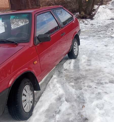 Красный ВАЗ 2108, объемом двигателя 1.1 л и пробегом 50 тыс. км за 1700 $, фото 1 на Automoto.ua