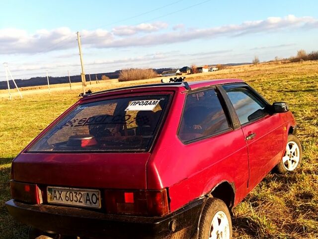 Красный ВАЗ 2108, объемом двигателя 1.3 л и пробегом 0 тыс. км за 900 $, фото 1 на Automoto.ua