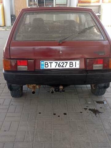 Красный ВАЗ 2108, объемом двигателя 1.5 л и пробегом 138 тыс. км за 990 $, фото 4 на Automoto.ua