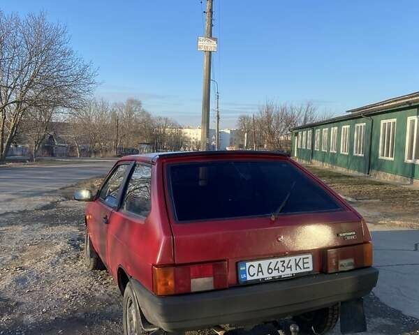 Красный ВАЗ 2108, объемом двигателя 1.3 л и пробегом 200 тыс. км за 959 $, фото 2 на Automoto.ua